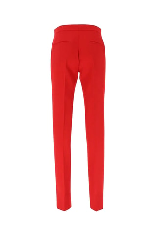 Pantalon de costume slim en laine - Corail