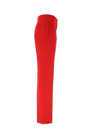 Pantalon de costume slim en laine - Corail