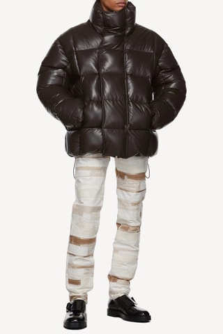 Pantalon - Blanc et beige