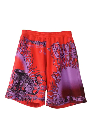 Short - Rouge et violet