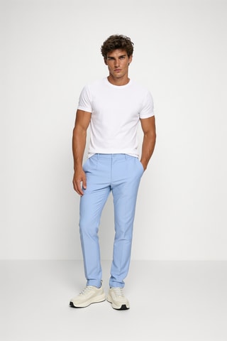 Pantalon en laine et mohair - Bleu clair
