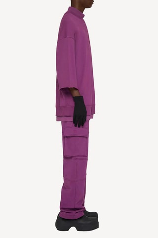 Pantalon cargo - Violet