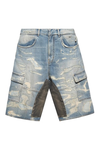 Short en jean - Bleu