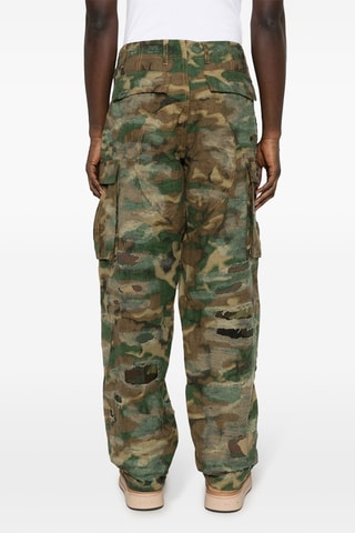 Pantalon - Marron et kaki