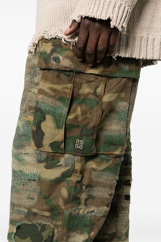 Pantalon - Marron et kaki