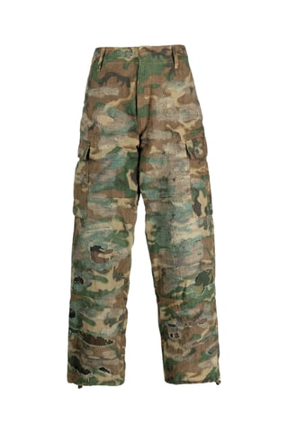 Pantalon - Marron et kaki