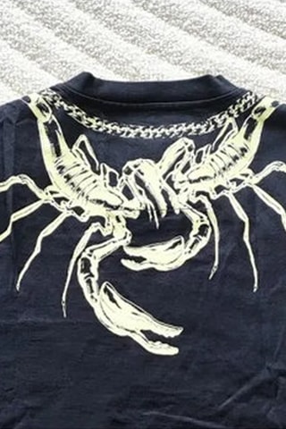 T-shirt droit - Noir