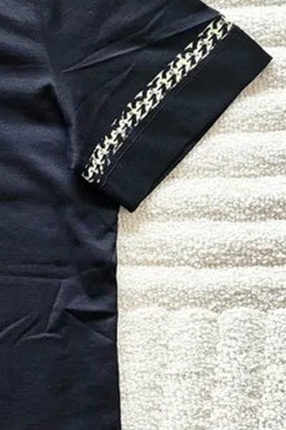 T-shirt droit - Noir