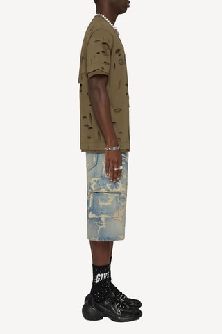 T-shirt oversize - Kaki