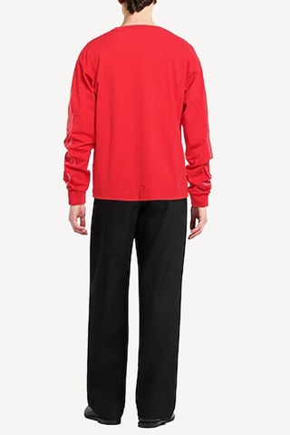 T-shirt boxy - Rouge