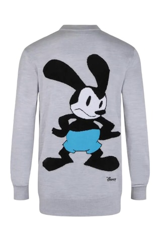 Pull en laine Oswald Disney - Gris clair