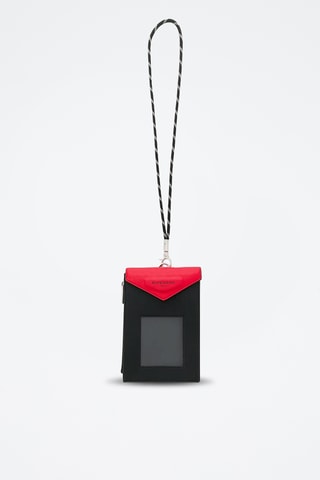Porte-cartes en cuir - Noir