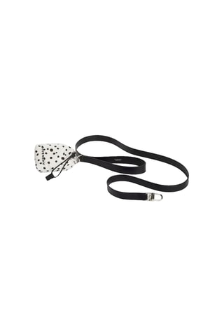 Laisse pour chien en cuir de veau - Rose