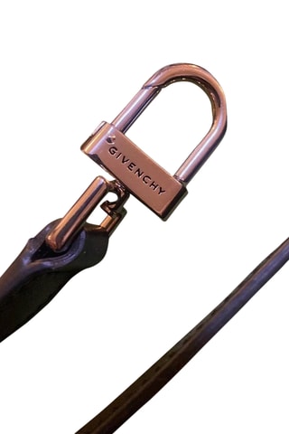Laisse pour chien en cuir de veau - Rose
