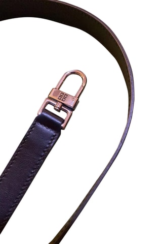 Laisse pour chien en cuir de veau - Rose