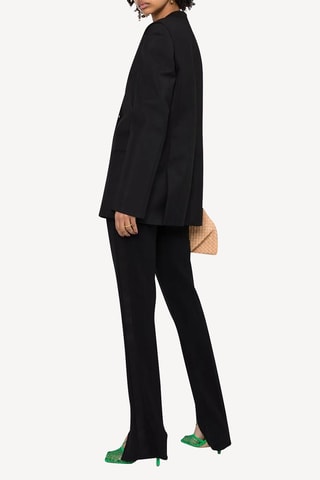 Veste en laine et angora - Noir
