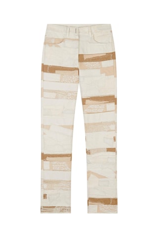 Pantalon - Ecru et marron- Givenchy
