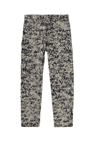 Pantalon slim - Noir et blanc