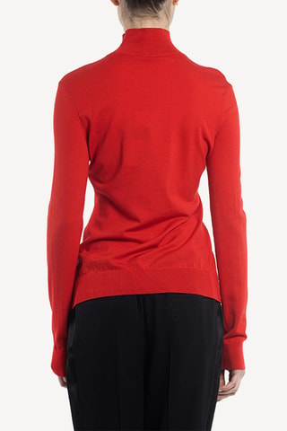 Pull en laine - Rouge