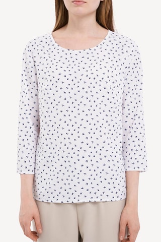 Blouse en soie - Blanc