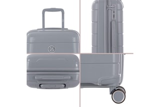Set 3 valigie (S/M/L) CH3  - 55/67/76 cm - Grigio