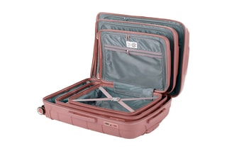 Set 3 valigie (S/M/L) - 55/67/76 cm - Rosa