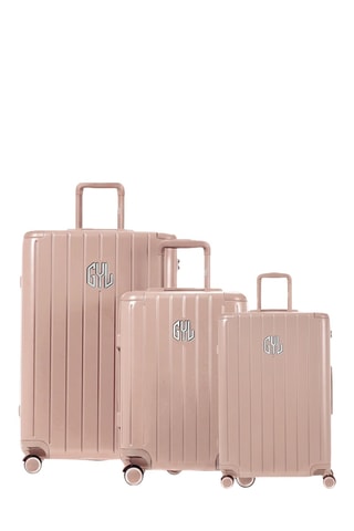 Set 3 valigie Intemporelle Mate (S/M/L) - 55/65/75 cm - Beige