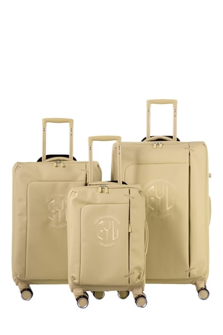 Set 3 valigie Evasion (S/M/L) - 55/65/75 cm - Beige