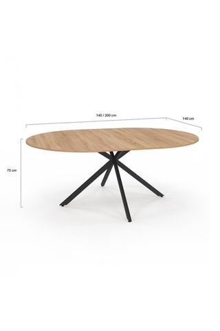 Tavolo allungabile Soline - 140/200 x 75 x 140 cm