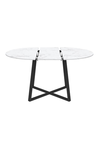 Tavolo con ripiano allungabile Sana - 110/150 x 110 x 75 cm