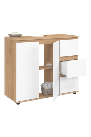 Mobile lavabo semplice 1 anta Tom - 70 x 70 x 30 cm