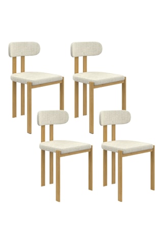 4 sedie Elsa - 77 x 44,5 x 43 cm