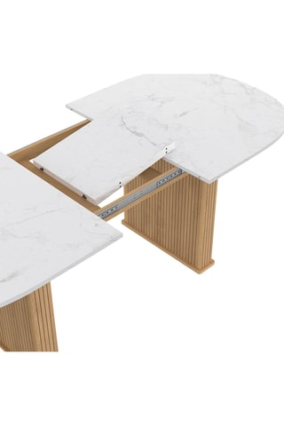 Tavolo con ripiano allungabile Marceau - 160/200 x 90 x 75 cm