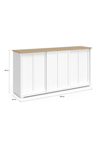 Credenza 3 ante Jamy - 160 x 80 x 40 cm