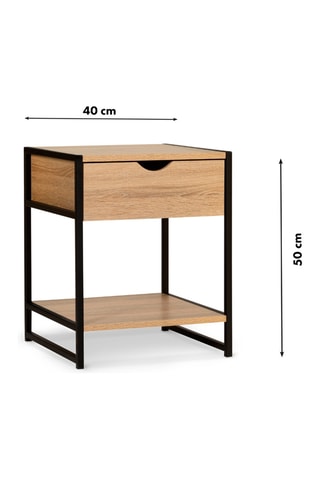 2 comodini Manufacture -40 x 40 x 50 cm