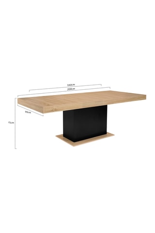 Tavolo allungabile Tania - 160-200 x 90 x 75 cm
