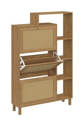 Scarpiera Erin 3 ante - 86,5 x 23,5 x 133,5 cm