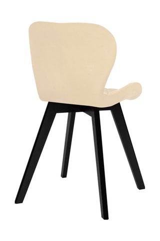 4 sedie in legno e hevea Daisy - 50 x 79 x 47,5 cm