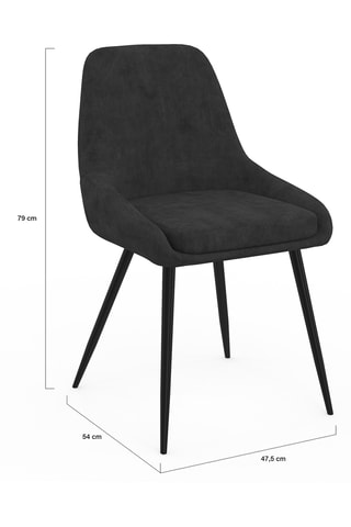 6 sedie Olivia - 79 x 47,5 x 54 cm