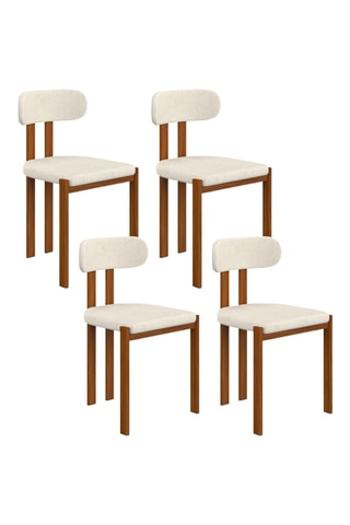 4 sedie - 77 x 44,5 x 43 cm