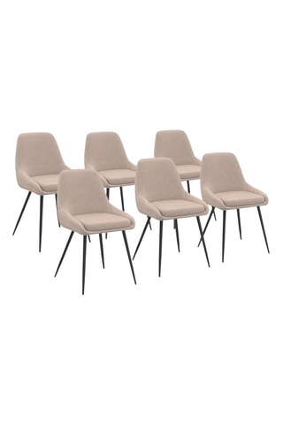 6 sedie Ornella - 47,5 x 79 x 54 cm