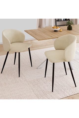 2 sedie Léona - 51 x 71 x 53 cm