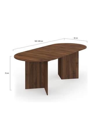 Tavolo allungabile Gabin - 160/200 x 75 x 90 cm