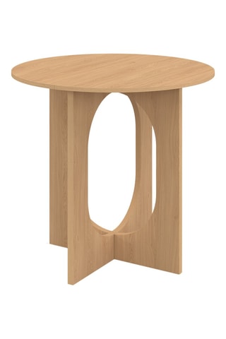 Tavolo da pranzo rotondo Mathis legno - Ø80cm