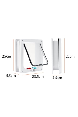 Gatera 4 modos SafeFlap tamaño L - 23,5 x 25 x 5,5 cm