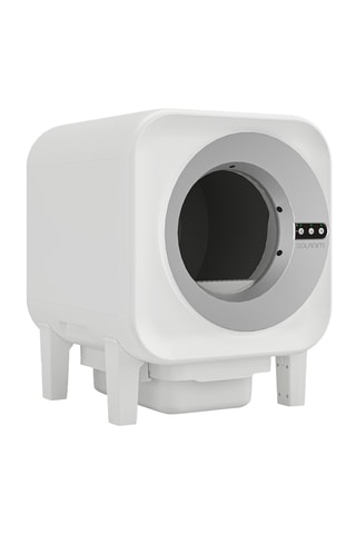 Arenero autolimpiable 65 l wifi cámara - 49 x 55 x 62 cm