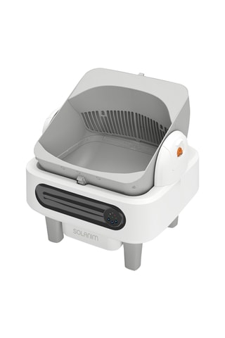Arenero autolimpiable 75 l wifi cámara cubair - 50 x 46 x 56 cm