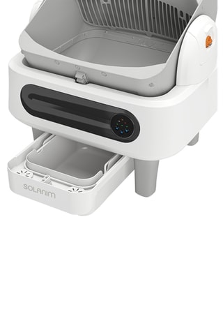 Arenero autolimpiable 75 l wifi cámara cubair - 50 x 46 x 56 cm
