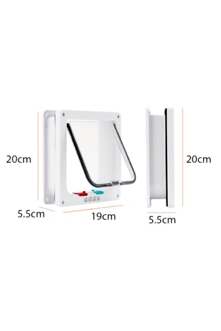 Gatera 4 modos SafeFlap tamaño M - 19 x 20 x 5,5 cm