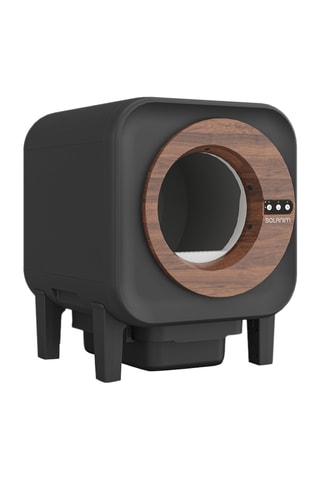 Arenero autolimpiable modelo iglú 65 l wifi cámara - 49 x 55 x 62 cm